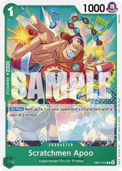Scratchmen Apoo (Tournament Pack 2025 Vol. 2) #EB01-015 One Piece Promotion Cards