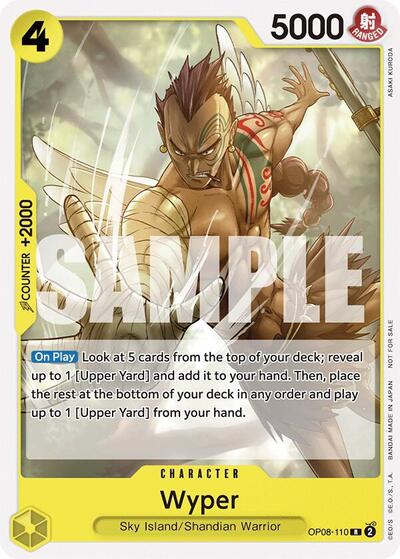 Wyper (Tournament Pack 2025 Vol. 2) #OP08-110 One Piece Promotion Cards