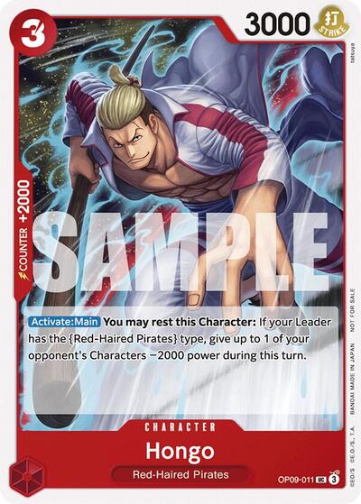 Hongo (Tournament Pack 2025 Vol. 2) #OP09-011 One Piece Promotion Cards