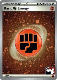 Basic Fighting Energy - 006 #6 Prize Pack Series Cards