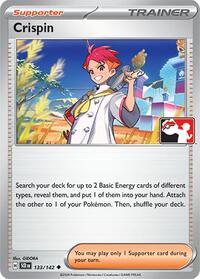 Crispin #133 Prize Pack Series Cards