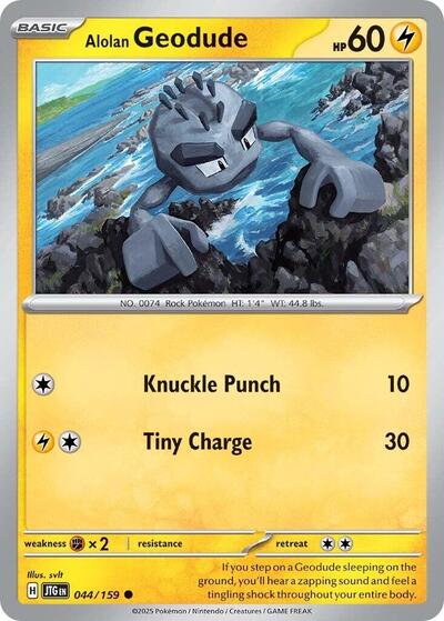 Alolan Geodude #44 Journey Together