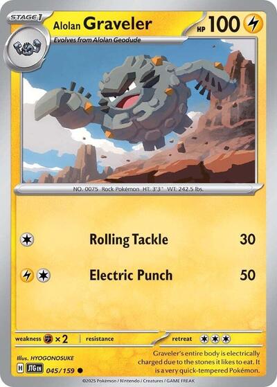 Alolan Graveler #45 Journey Together