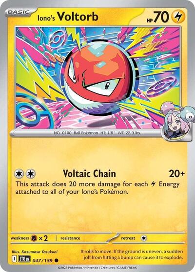 Iono's Voltorb #47 Journey Together