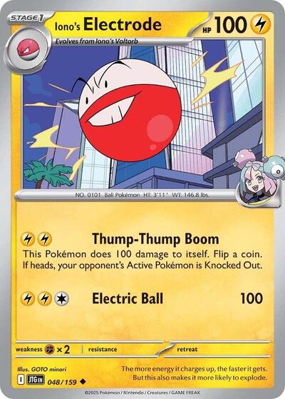 Iono's Electrode #48 Journey Together