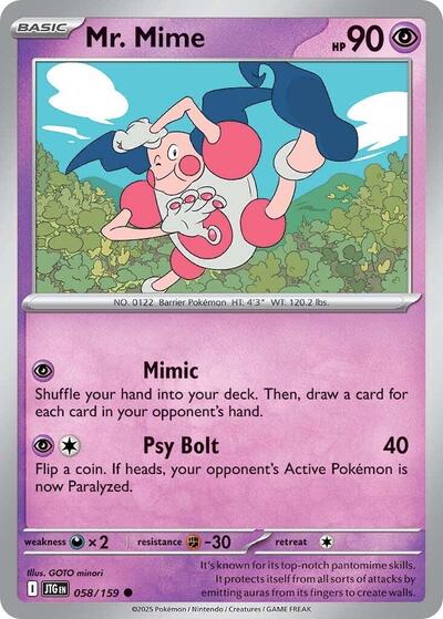 Mr. Mime #58 Journey Together