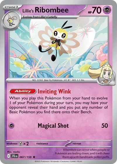 Lillie's Ribombee #67 Journey Together