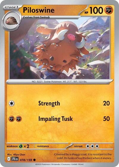Piloswine #78 Journey Together