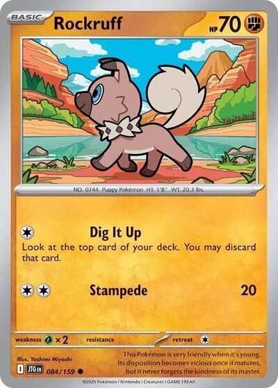 Rockruff #84 Journey Together