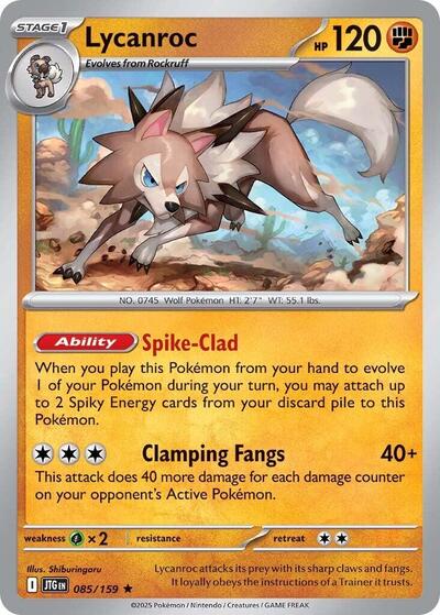 Lycanroc #85 Journey Together