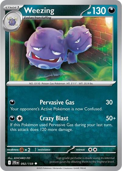Weezing #92 Journey Together