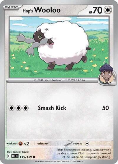 Hop's Wooloo #135 Journey Together