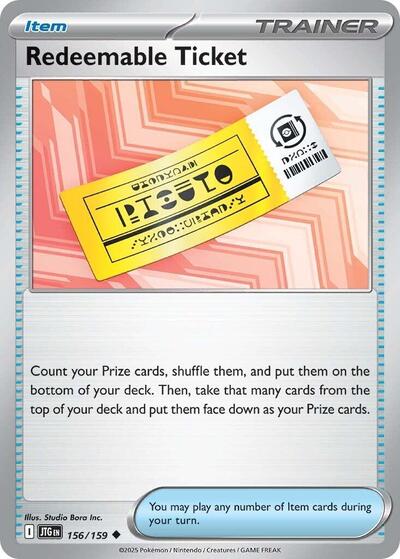 Redeemable Ticket #156 Journey Together