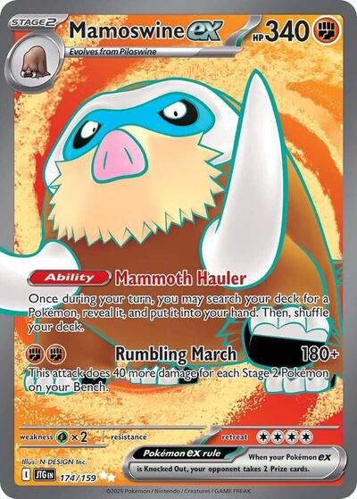 Mamoswine ex #174 Journey Together