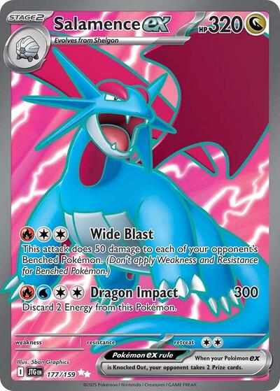 Salamence ex #177 Journey Together