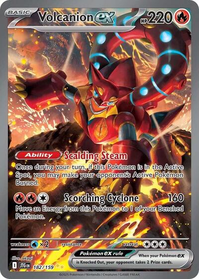 Volcanion ex #182 Journey Together