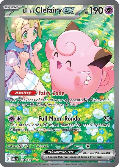 Lillie's Clefairy ex #184 Journey Together