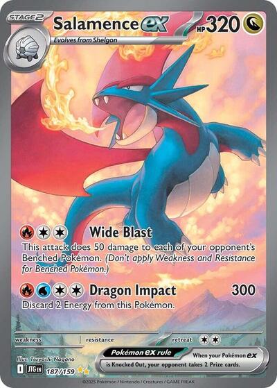 Salamence ex #187 Journey Together