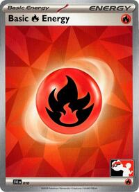 Basic Fire Energy #10 Prize Pack Series Cards