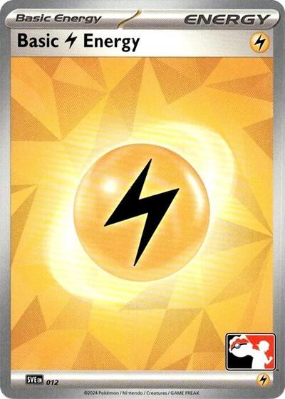 Basic Lightning Energy #12 Prize Pack Series Cards