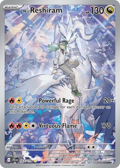 N's Reshiram #167 Journey Together
