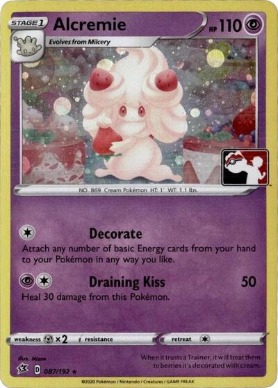 Alcremie #87 League & Championship Cards
