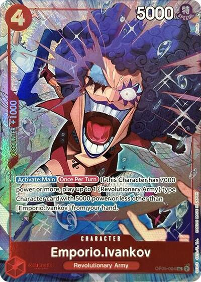 Emporio.Ivankov (Premium Card Collection -Best Selection Vol. 3-) #OP05-004 One Piece Promotion Cards