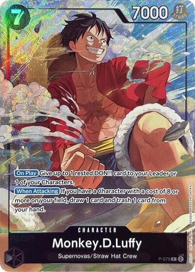 Monkey.D.Luffy (Premium Card Collection -Best Selection Vol. 3-) #P-075 One Piece Promotion Cards