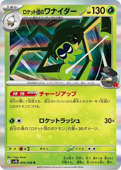 Team Rocket's Spidops #9 The Glory of Team Rocket (Japanese)