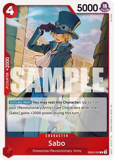 Sabo #EB02-002 Extra Booster: Anime 25th Collection