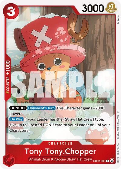 Tony Tony.Chopper #EB02-003 Extra Booster: Anime 25th Collection