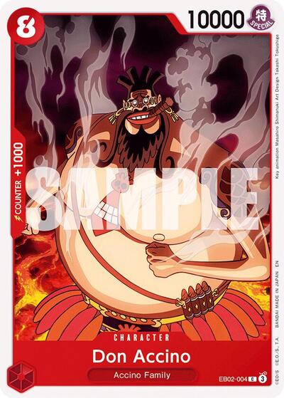 Don Accino #EB02-004 Extra Booster: Anime 25th Collection