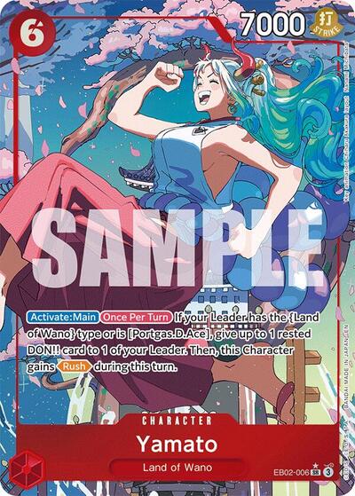Yamato (Alternate Art) #EB02-006 Extra Booster: Anime 25th Collection