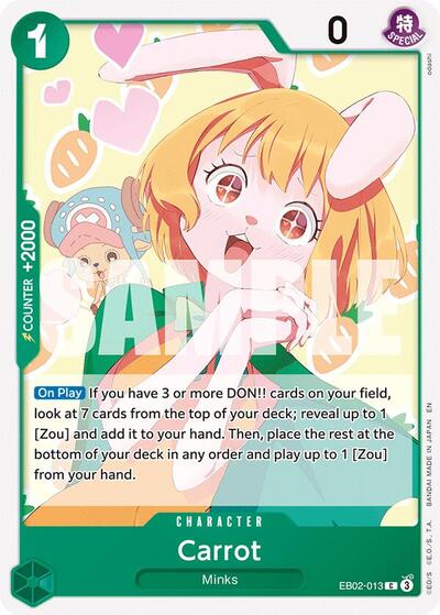 Carrot #EB02-013 Extra Booster: Anime 25th Collection