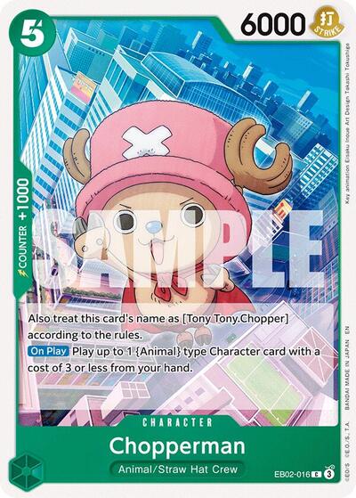 Chopperman #EB02-016 Extra Booster: Anime 25th Collection