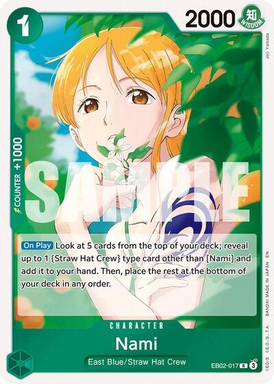 Nami #EB02-017 Extra Booster: Anime 25th Collection