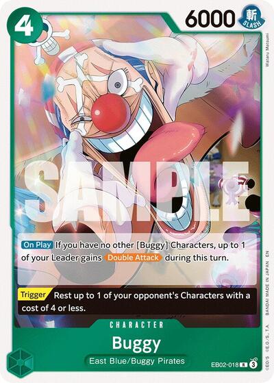 Buggy #EB02-018 Extra Booster: Anime 25th Collection
