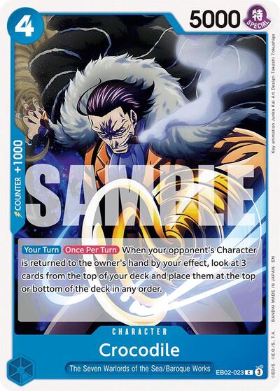 Crocodile #EB02-023 Extra Booster: Anime 25th Collection