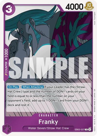 Franky #EB02-037 Extra Booster: Anime 25th Collection