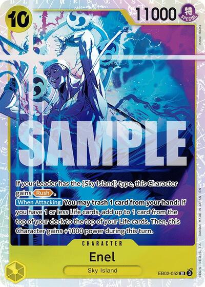 Enel #EB02-052 Extra Booster: Anime 25th Collection