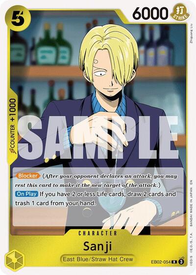 Sanji #EB02-054 Extra Booster: Anime 25th Collection