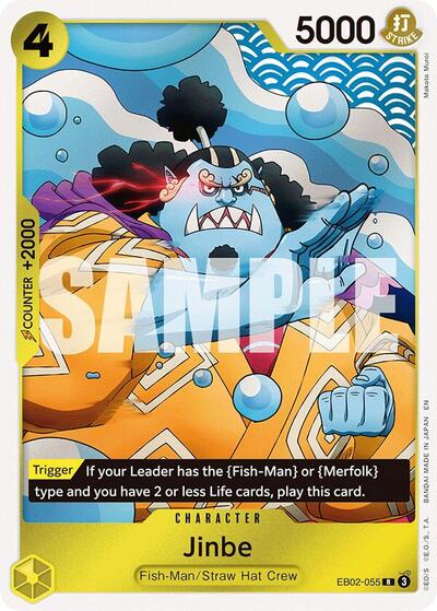 Jinbe #EB02-055 Extra Booster: Anime 25th Collection