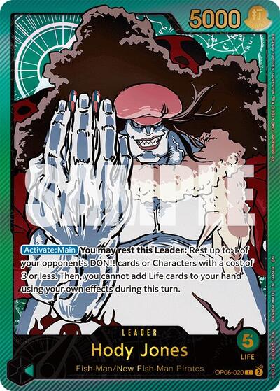 Hody Jones (SP) #OP06-020 Extra Booster: Anime 25th Collection