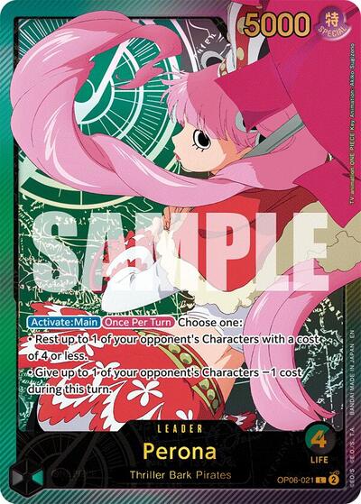 Perona (SP) #OP06-021 Extra Booster: Anime 25th Collection