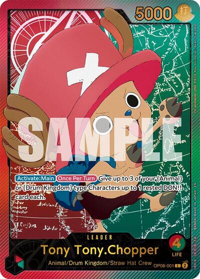 Tony Tony.Chopper (SP) #OP08-001 Extra Booster: Anime 25th Collection
