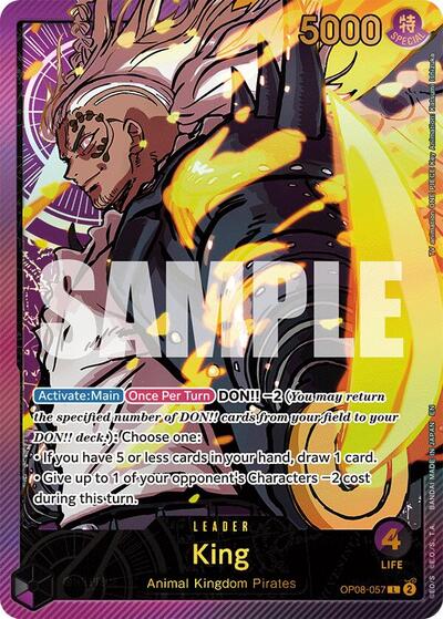 King (SP) #OP08-057 Extra Booster: Anime 25th Collection