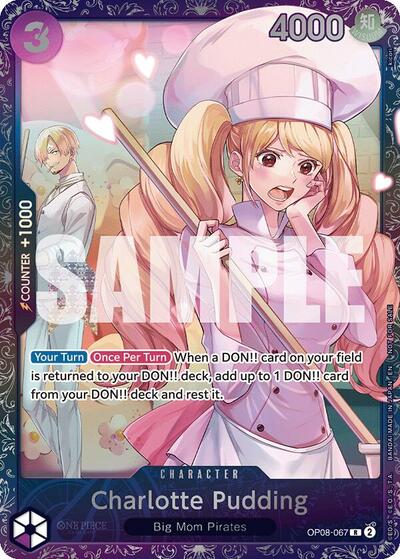 Charlotte Pudding (Treasure Cup 2025) #OP08-067 One Piece Promotion Cards