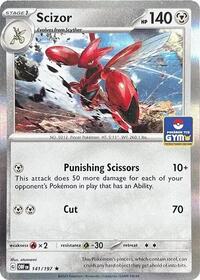 Scizor #141 Miscellaneous Cards & Products