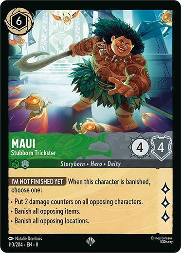 Maui - Stubborn Trickster #110 Reign of Jafar