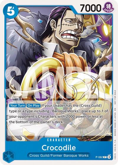Crocodile (Store 2-on-2 Battle 2025) #P-082 One Piece Promotion Cards